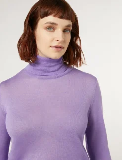 Rollkragenpullover aus Wolle und Kaschmir