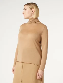 Rollkragenpullover aus Wolle und Kaschmir