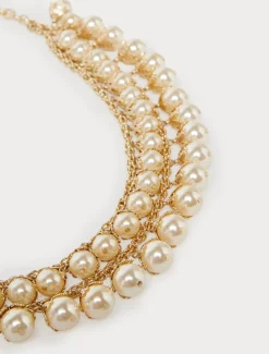 Schmuckgürtel mit Perlen