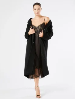 Sliptop aus glattem Satin