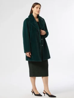 Sweatshirt aus Lamé-Jersey und Georgette