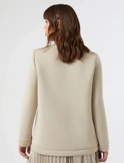 Sweatshirt aus Neoprenstoff