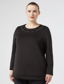 Sweatshirt aus Neoprenstoff