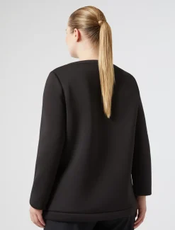 Sweatshirt aus Neoprenstoff