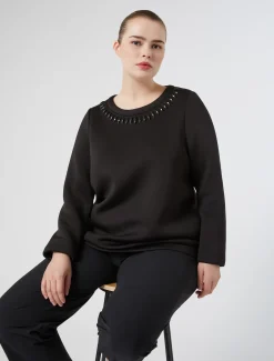 Sweatshirt aus Neoprenstoff