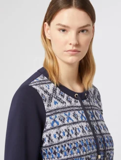 Sweatshirt aus Scuba-Jersey