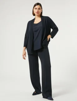 Top aus Crêpe de Chine-Seidengemisch