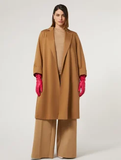 Trenchcoat aus wasserabweisender Gabardine