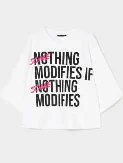 T-Shirt aus Baumwolljersey