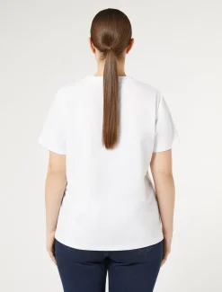 T-Shirt aus bedrucktem Jersey