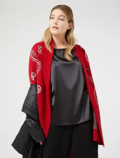 T-Shirt aus Crêpe-Jersey