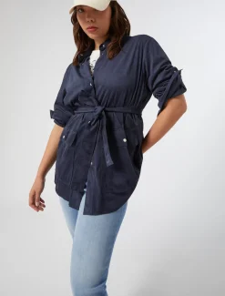 T-Shirt aus Jersey mit Stickerei