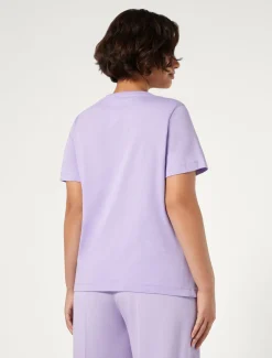 T-Shirt aus Jersey mit Strass