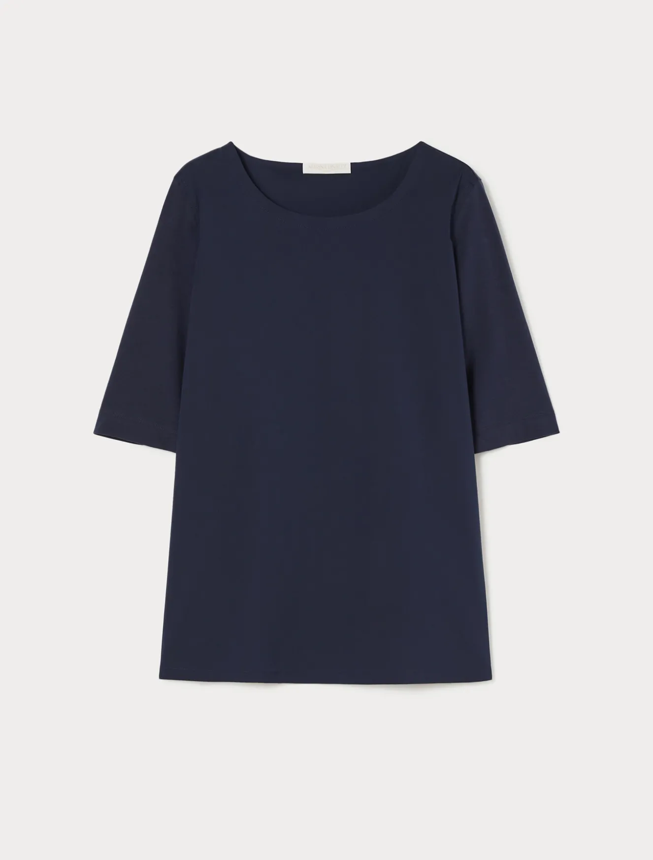 T-Shirt aus Jersey und Popeline