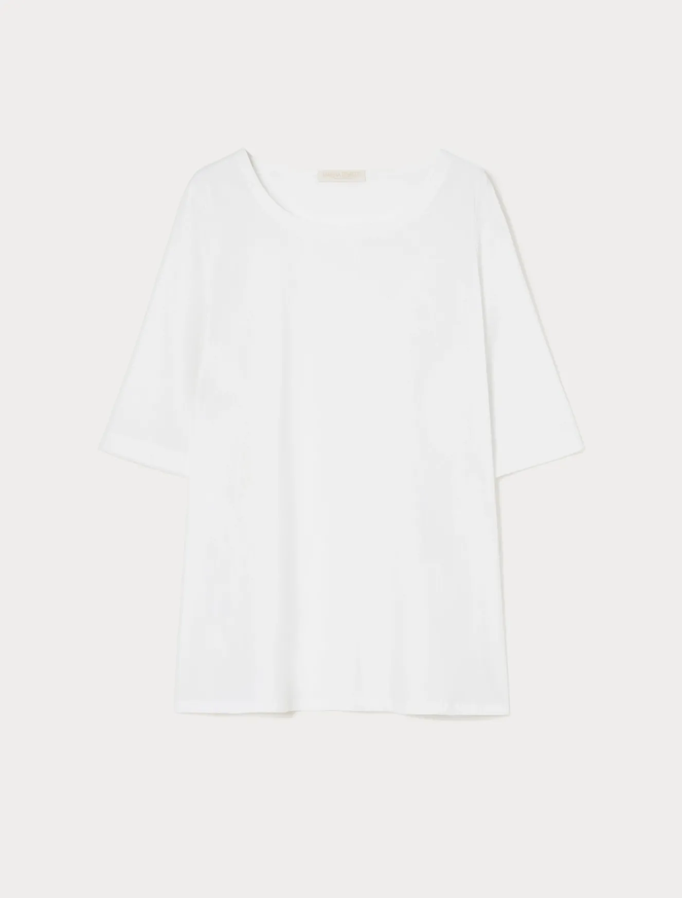 T-Shirt aus Jersey und Popeline