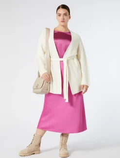 T-Shirt aus Jersey und Seide