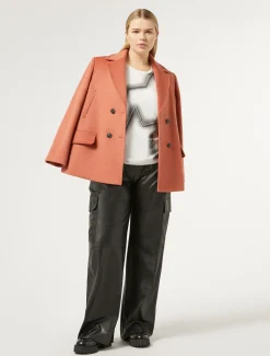 T-Shirt aus Stretch-Baumwolljersey