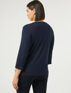 T-Shirt aus Stretchjersey