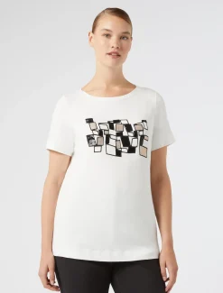 T-Shirt aus Stretchjersey