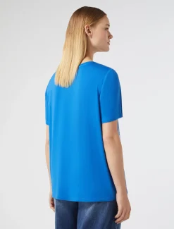 T-Shirt aus Viskosejersey