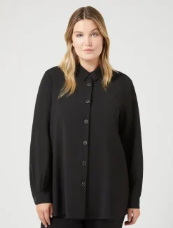 Tunika aus reinem Woll-Canvas