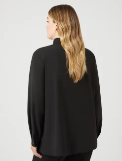 Tunika aus reinem Woll-Canvas