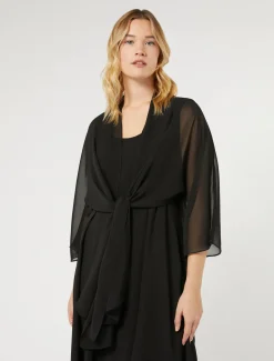 Umhang aus Georgette