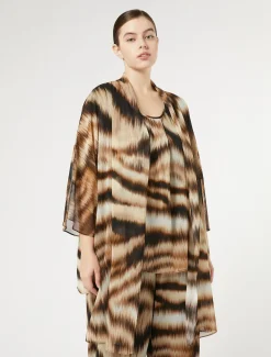 Umhang aus Georgette