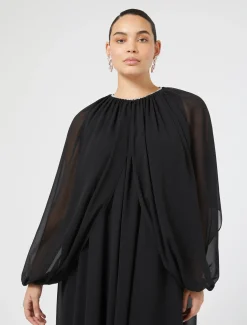 Umhang aus Georgette