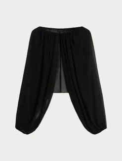 Umhang aus Georgette