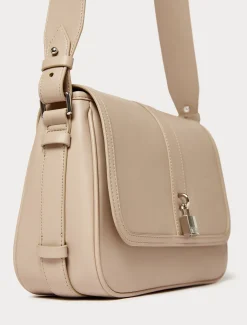 Umhängetasche aus beschichtetem Stoff