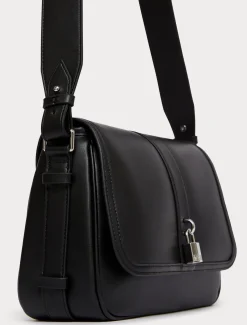 Umhängetasche aus beschichtetem Stoff