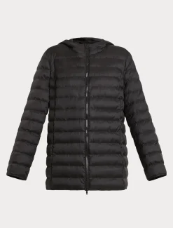 Wattierte Jacke aus wasserabweisendem Nyloncanvas