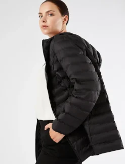 Wattierte Jacke aus wasserabweisendem Nyloncanvas