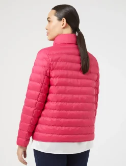 Wattierte Jacke aus wasserabweisendem Nyloncanvas