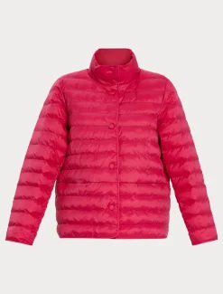 Wattierte Jacke aus wasserabweisendem Nyloncanvas