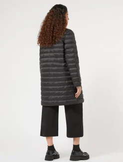 Wattierte Jacke aus wasserabweisendem Nyloncanvas