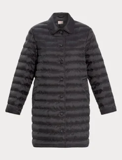 Wattierte Jacke aus wasserabweisendem Nyloncanvas