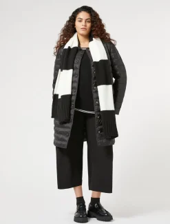 Wattierte Jacke aus wasserabweisendem Nyloncanvas