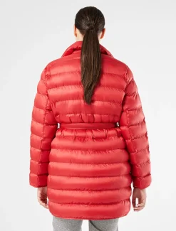 Wattierte Jacke aus wasserabweisendem Nyloncanvas