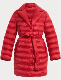 Wattierte Jacke aus wasserabweisendem Nyloncanvas