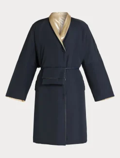 Wattierte Wendejacke