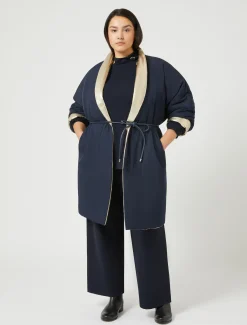 Wattierte Wendejacke