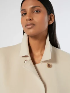 Weste aus Wolle-Kaschmir-Gewebe