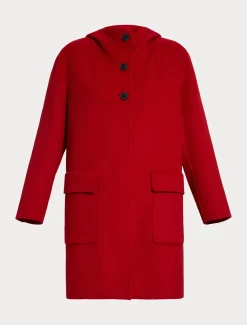 Winterjacke aus doppeltem Wollgewebe