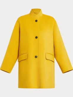 Winterjacke aus doppeltem Wollgewebe