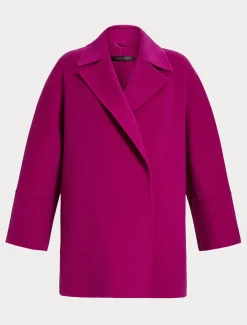 Winterjacke doppeltem Wollgewebe